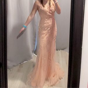 Beautiful Pink Prom Dress